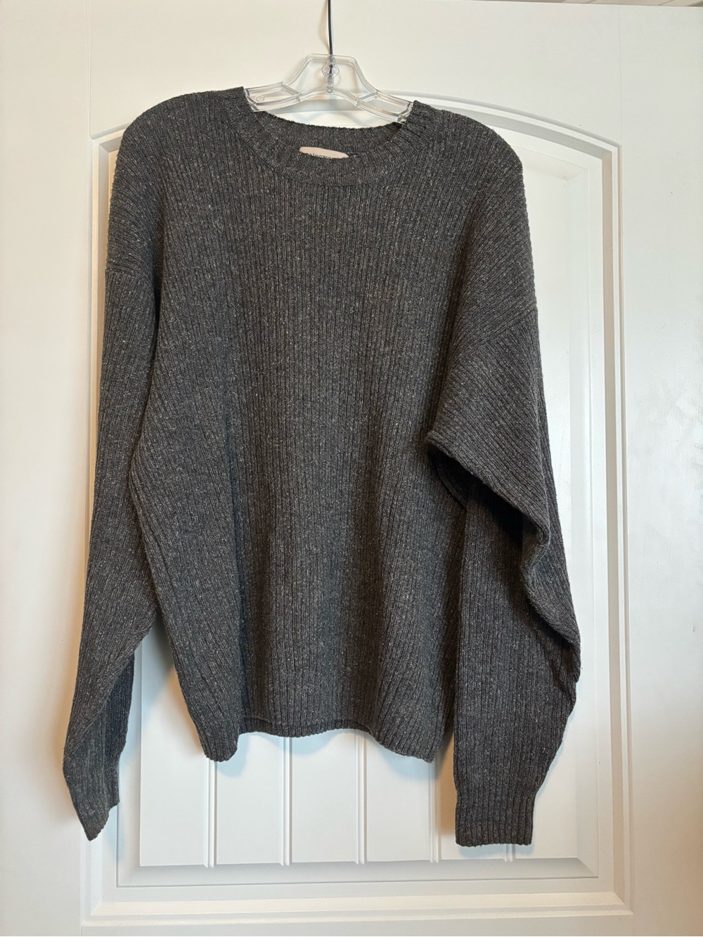 Northwest Territory 90’s Vintage Grandpa  Core Ribbed Knit Wool Blend Sweater